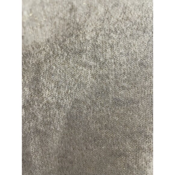 Banana Republic Women Wool Cashmere Beige soft wool Sweater Size large shimmer - Picture 6 of 9